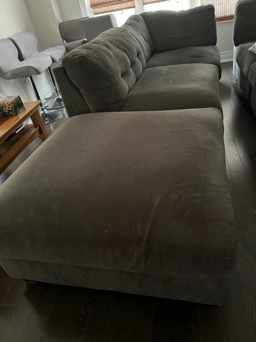 Sectional Sofa with Ottoman - photo 3