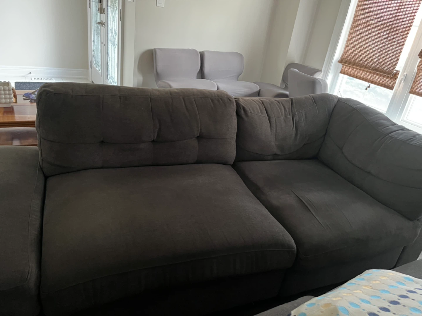 Sectional Sofa with Ottoman