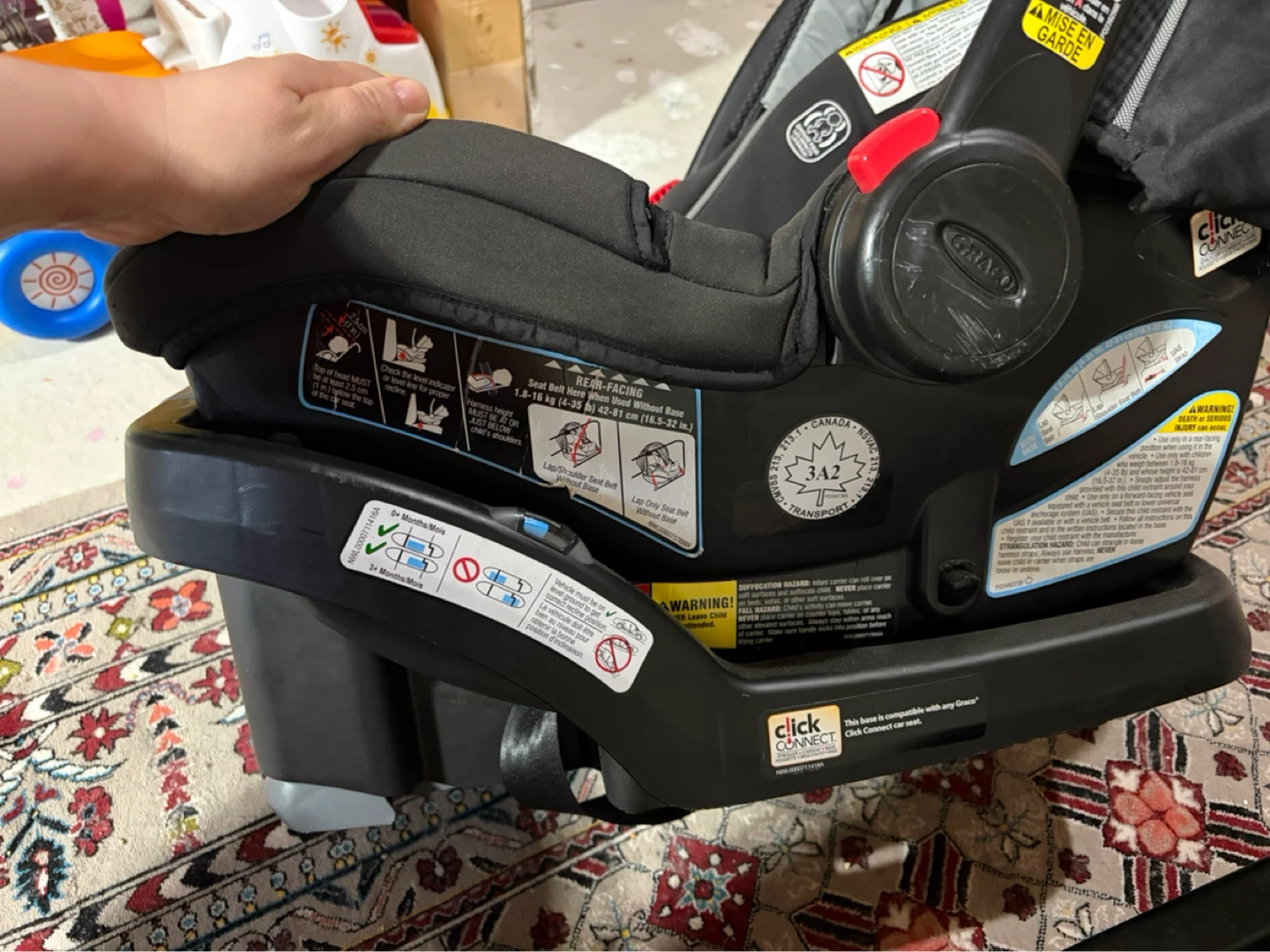 Britax Endeavours Infant Car Seat with Base - photo 2