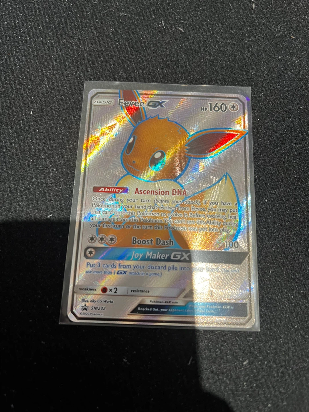 Pokemon Eevee GX Card SM242