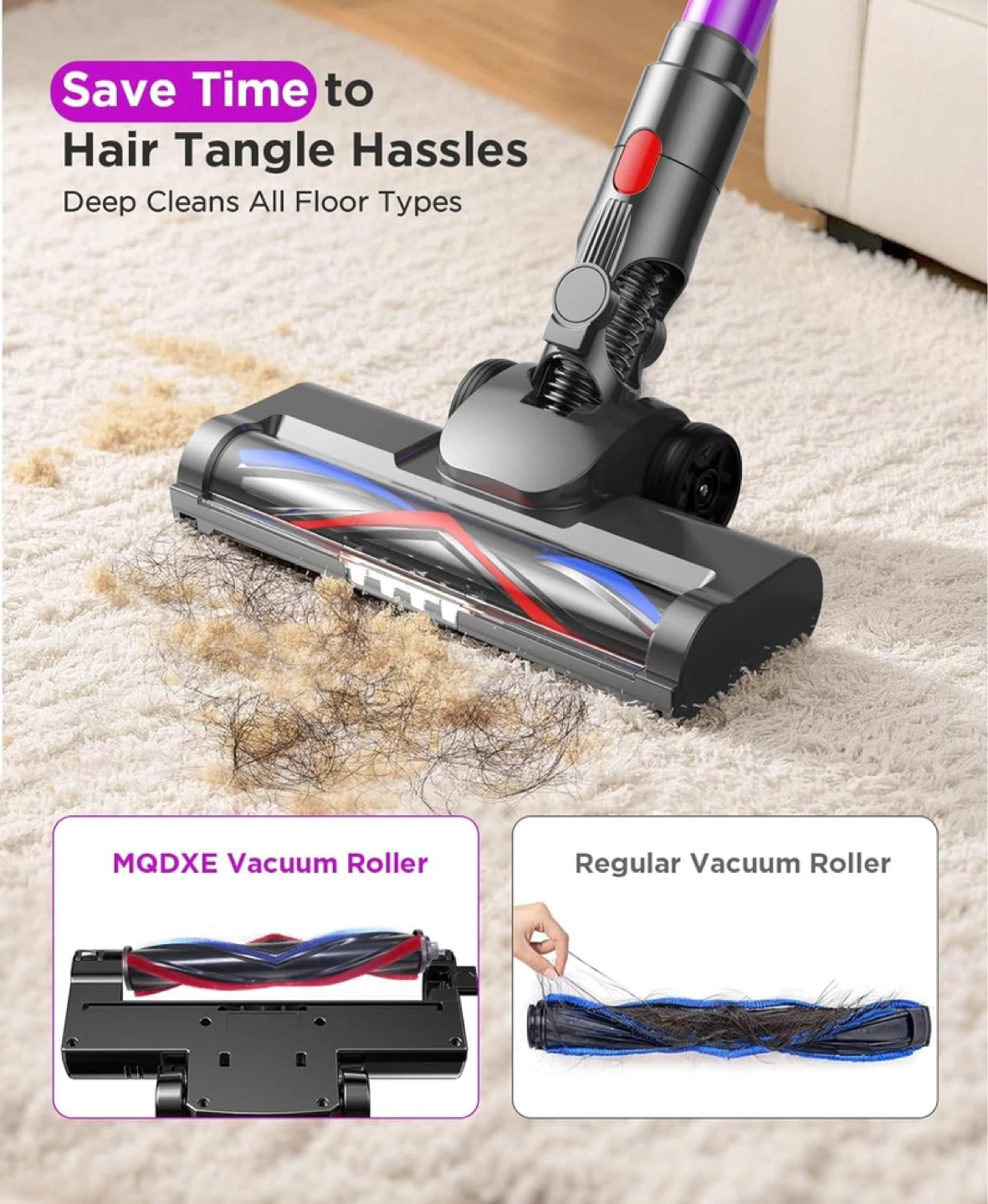 New Cordless Stick Vacuum Cleaner Powerful Suction - photo 3