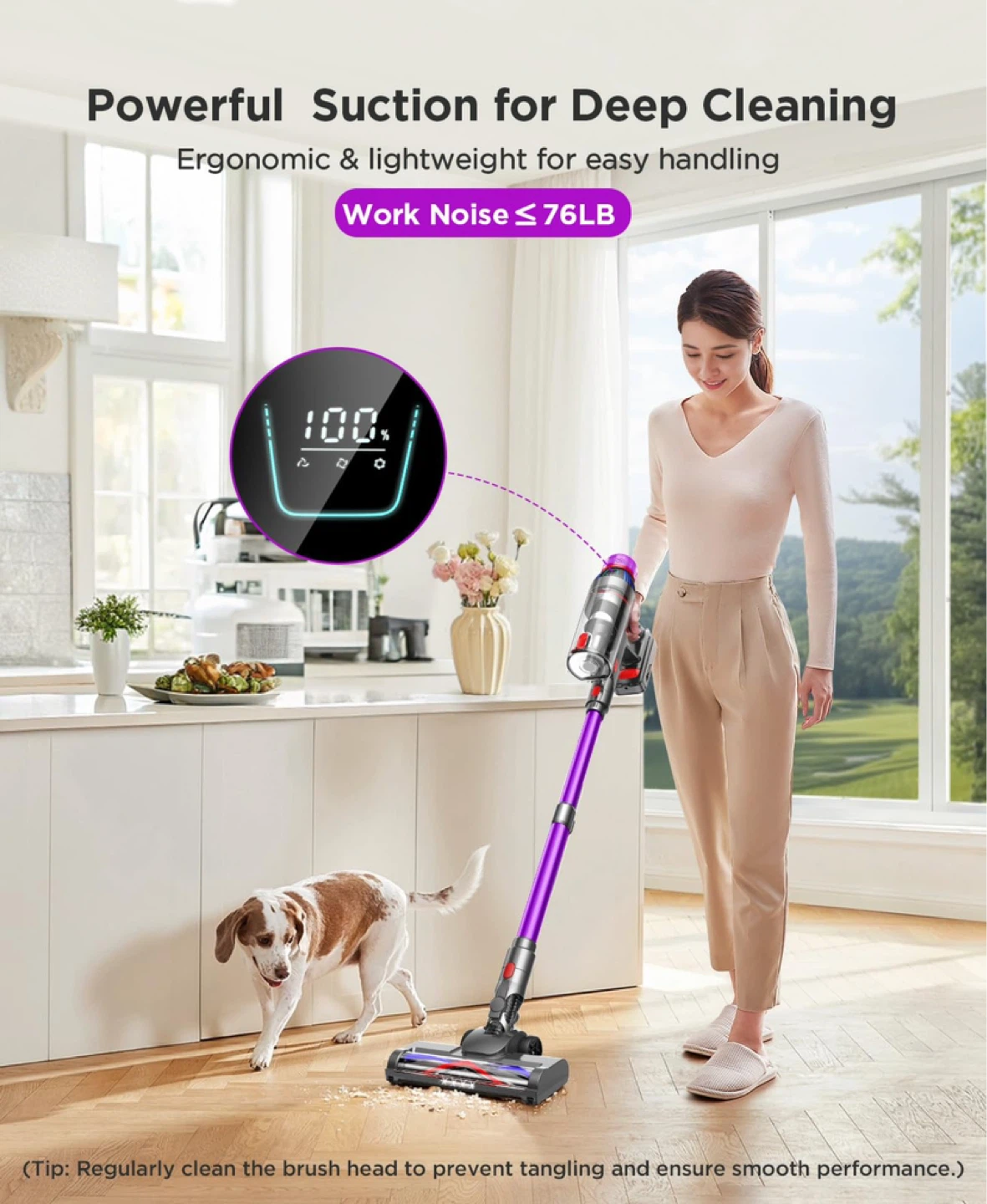 New Cordless Stick Vacuum Cleaner Powerful Suction - photo 2
