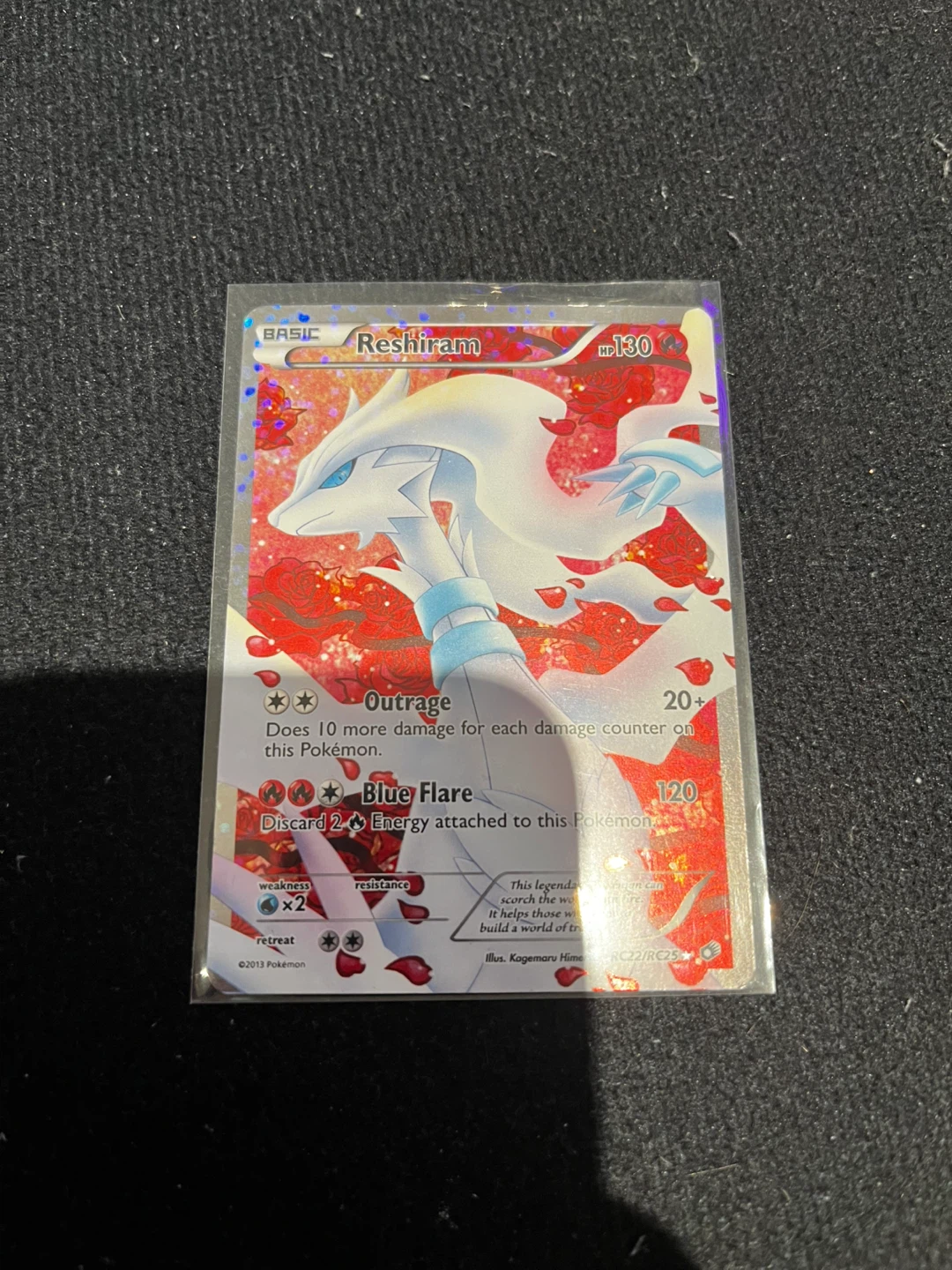 Pokémon Reshiram Card