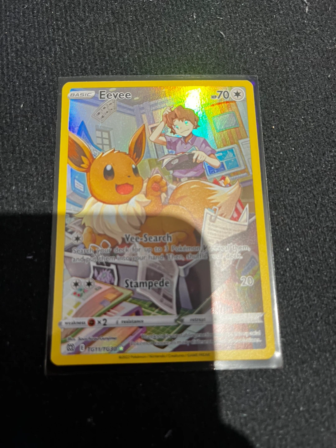 Pokémon Eevee TG11/TG30 Trading Card