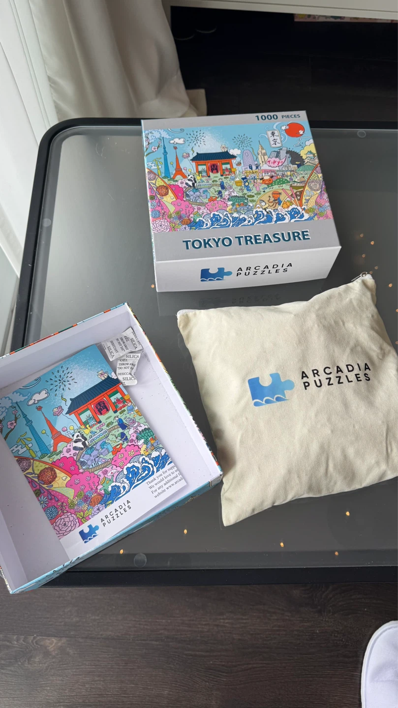 Arcadia Puzzles Tokyo Treasure 1000 Piece Jigsaw Puzzle - photo 2