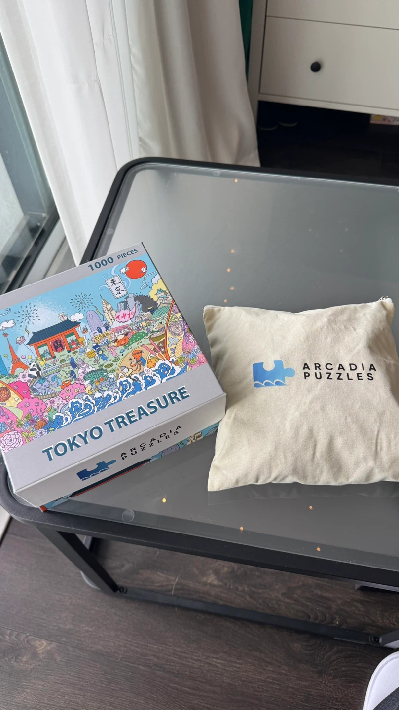 Arcadia Puzzles Tokyo Treasure 1000 Piece Jigsaw Puzzle