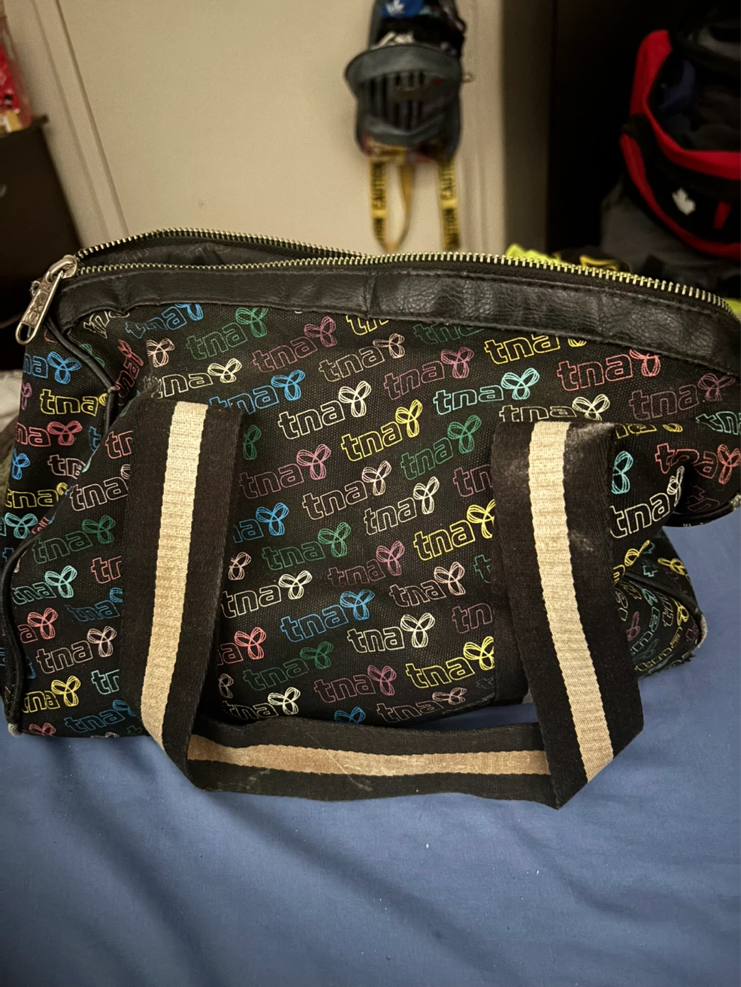 Tna "tna" Print Duffel Bag