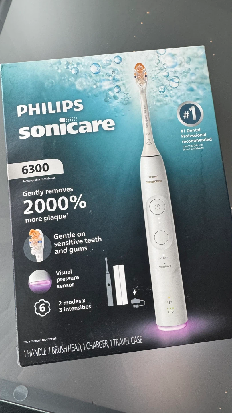Philips Sonicare 6300 Rechargeable Toothbrush