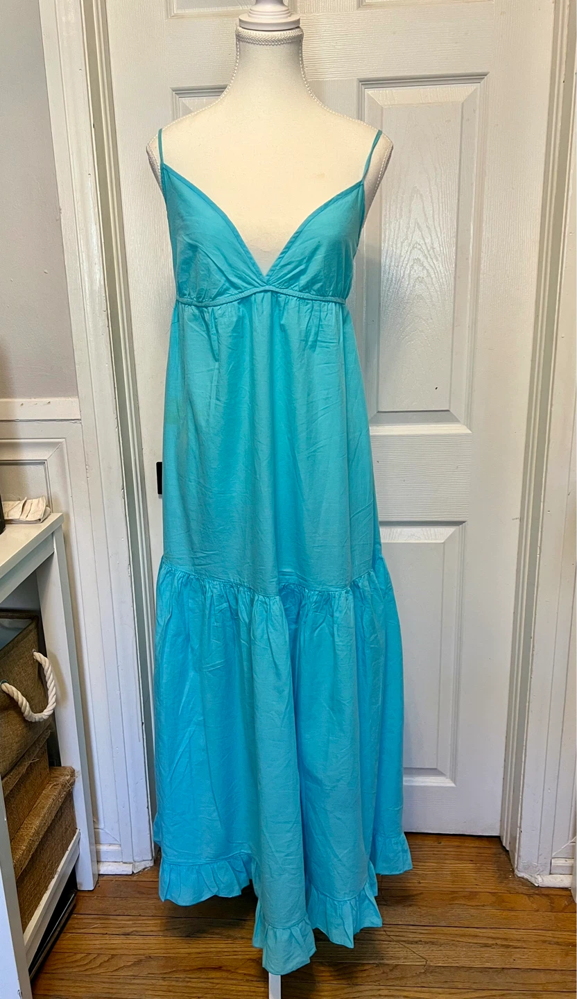 Turquoise Maxi Dress