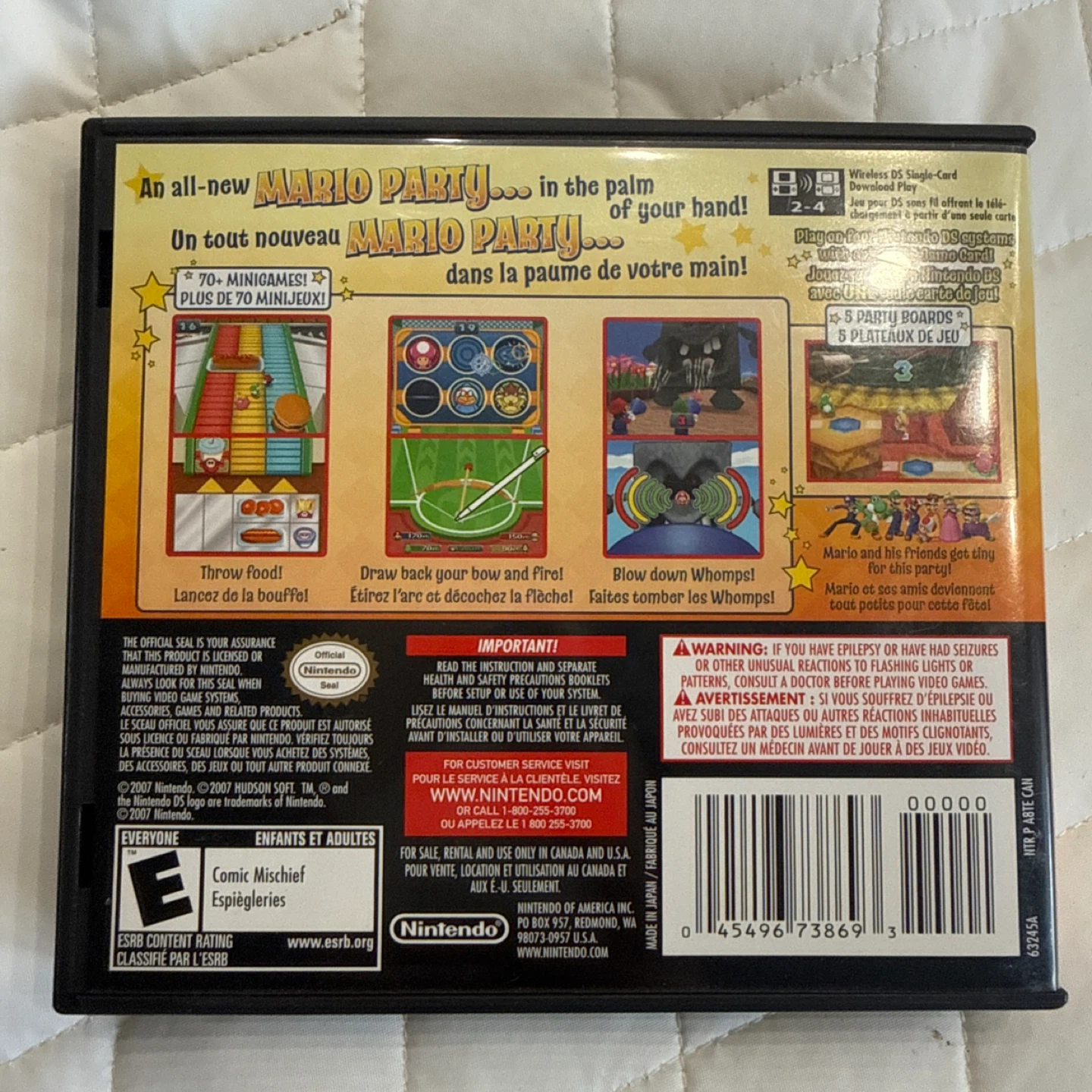Mario Party DS Nintendo DS Game - photo 2