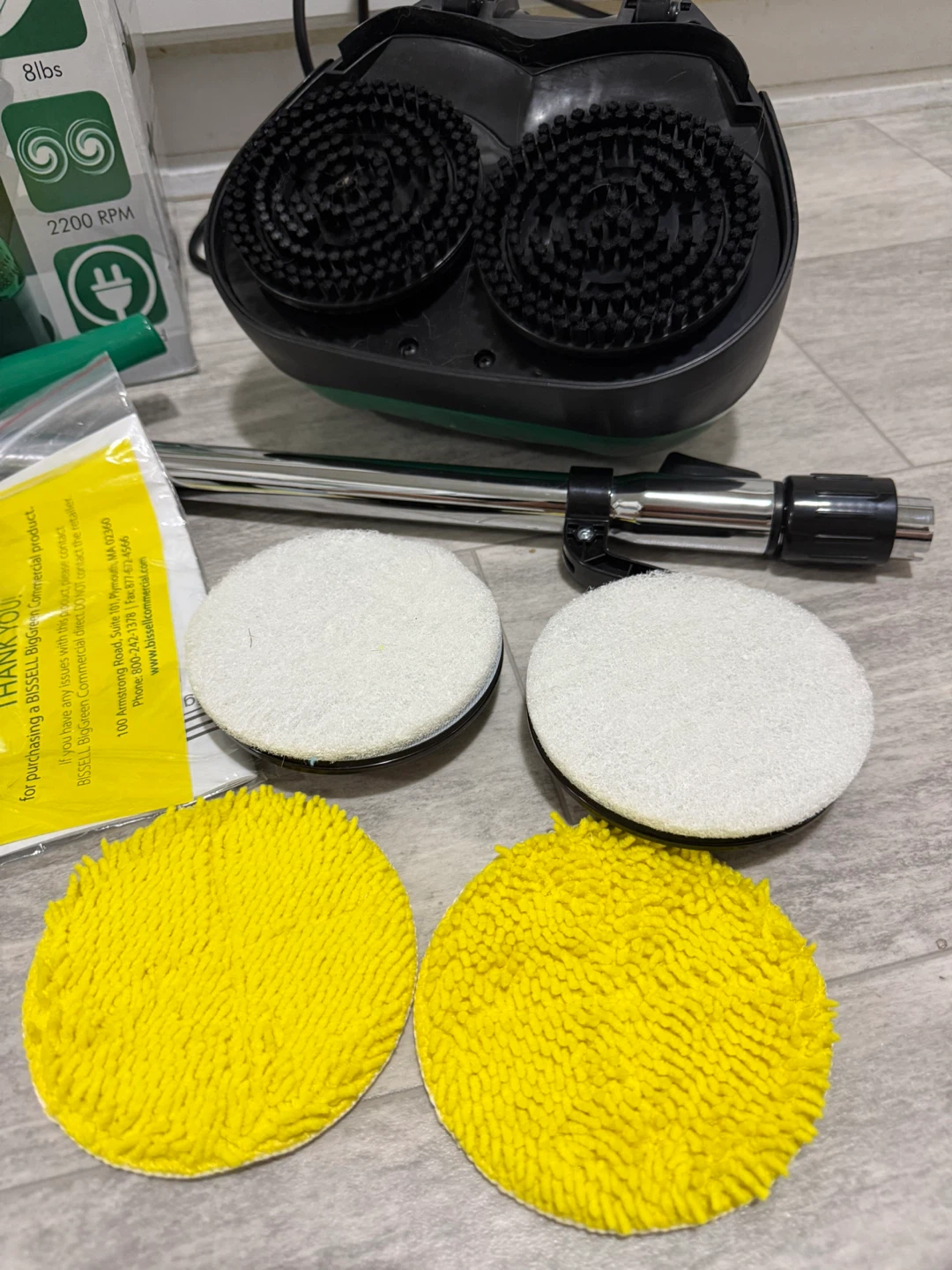 LIKE NEW BISSELL Scrub & Clean Floor Polisher - photo 2