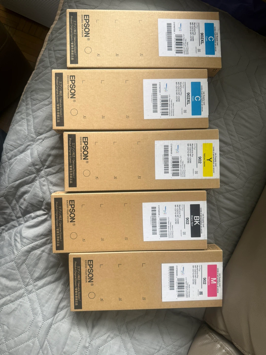 Epson 902XL Ink Cartridges - Cyan, Black, Magenta, Yellow - photo 3
