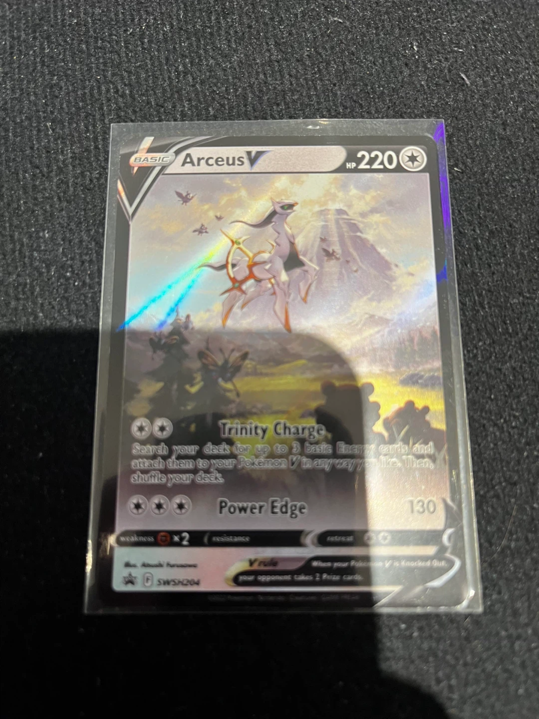Arceus V Pokémon Card SWSH204