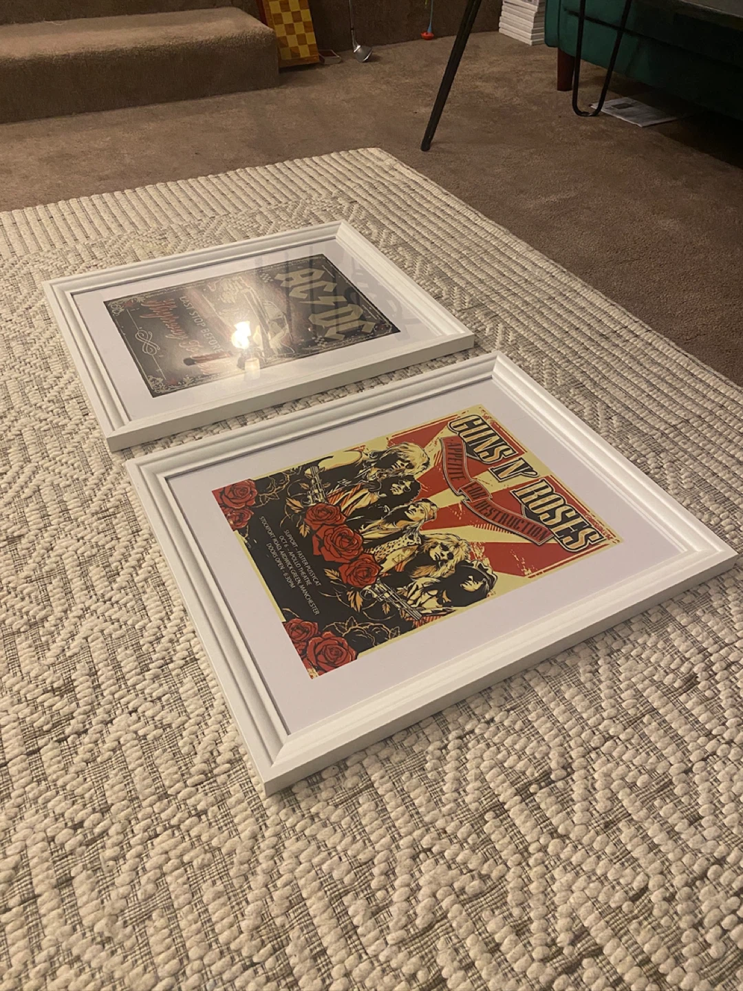 Large Frames (AC/DC and Guns n’ Roses Posters) - photo 2