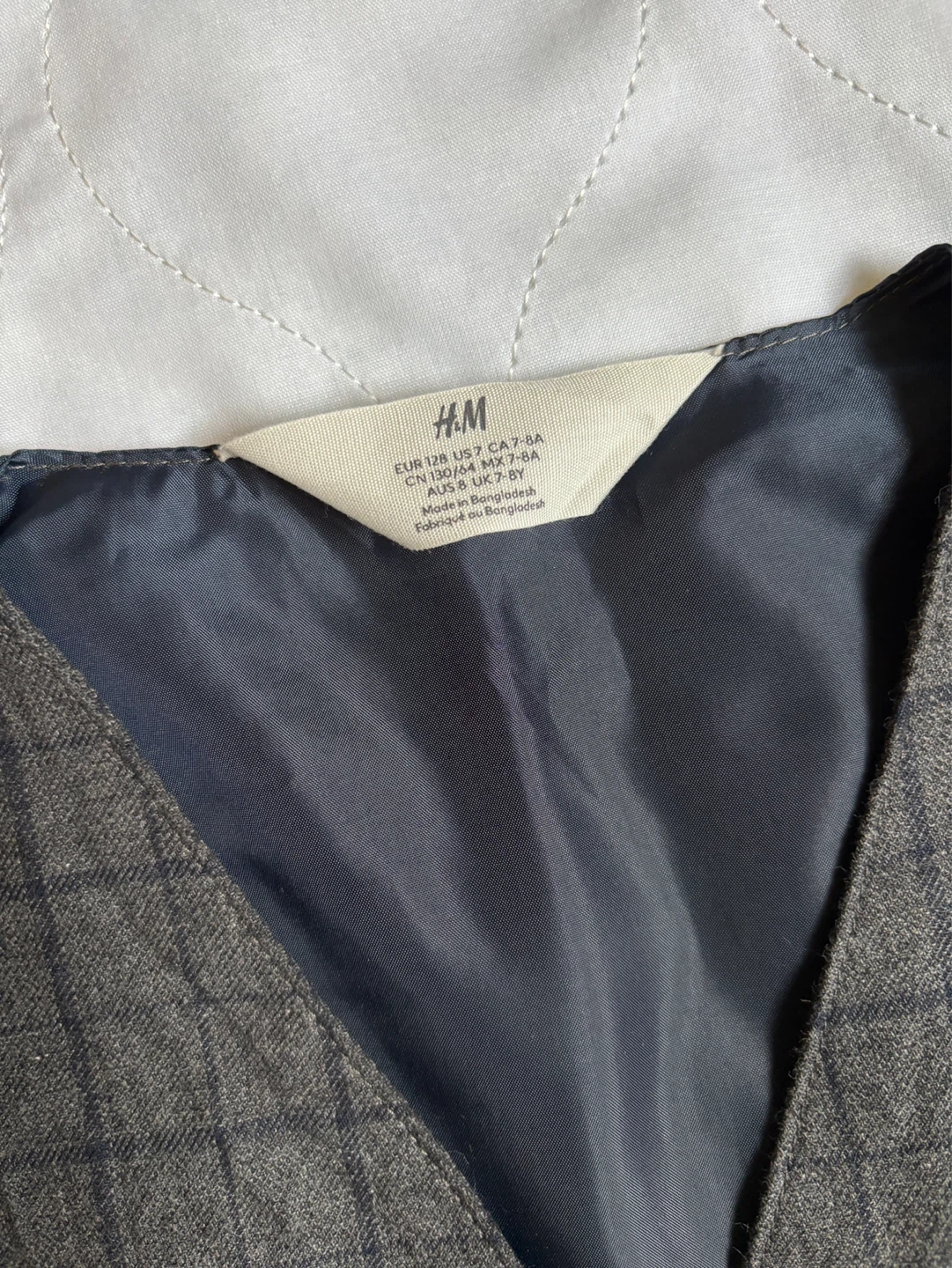 H&M Boys Plaid Vest and Pants Set - photo 3