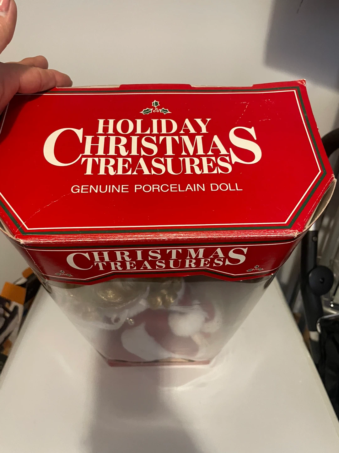 Christmas Treasures Genuine Porcelain Doll - photo 4