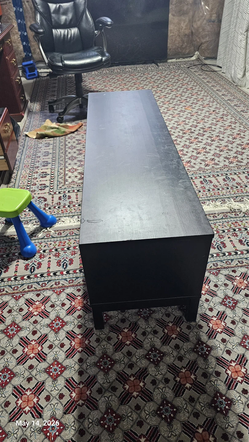 Dark Wood Entertainment Unit - photo 2
