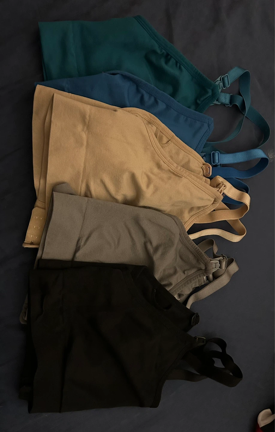 New 5 Pack Seamless Nursing Bras