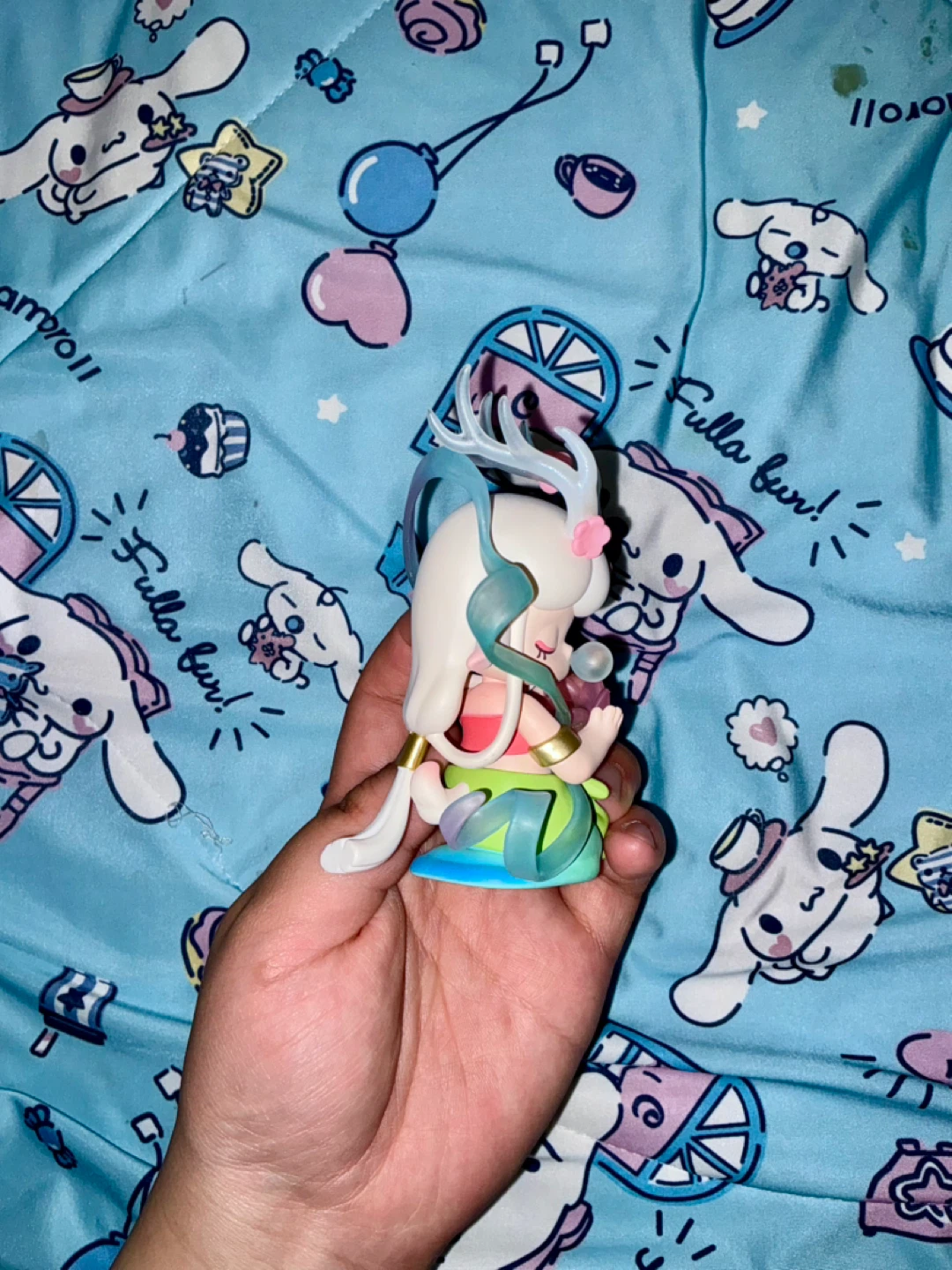 Nanci nine colored deer figure - photo 3