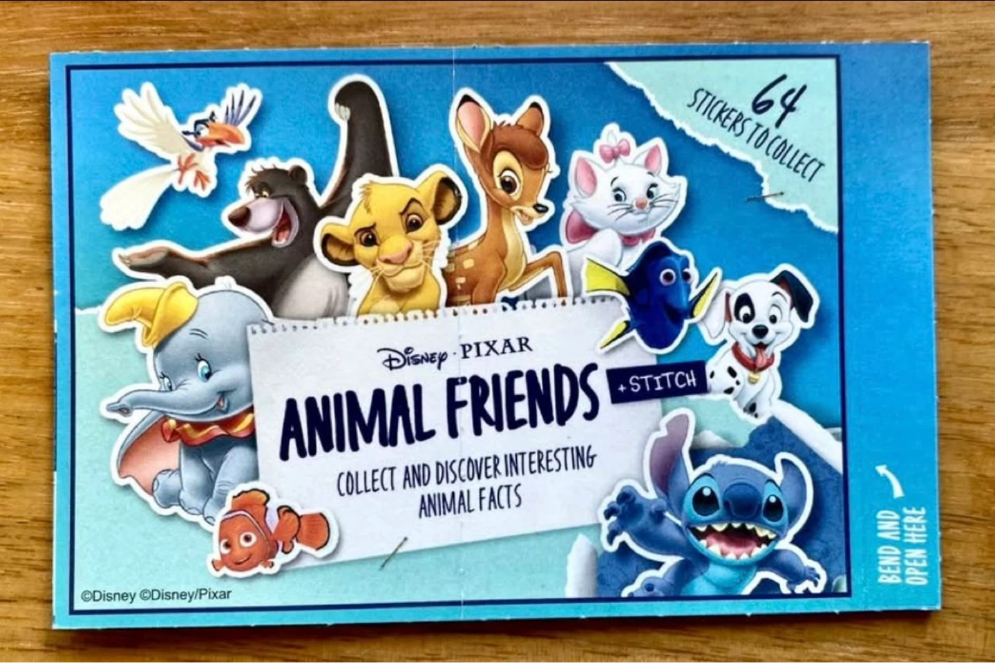 2026 Disney PIXAR Animal Friends Stickers× 100 PACKS-UNOPENED!!