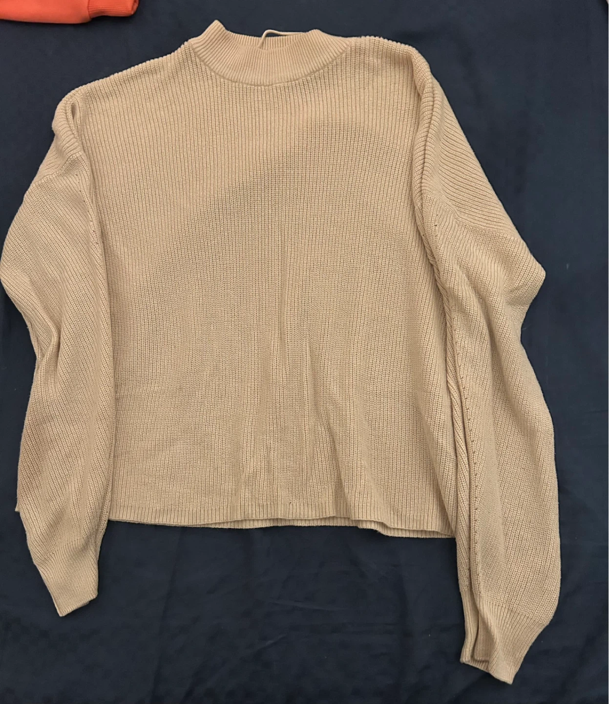Vero Moda Beige Knit Sweater - Size S