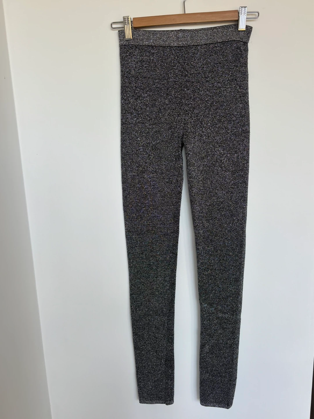 Sandro Paris Shimmer Legging Pants