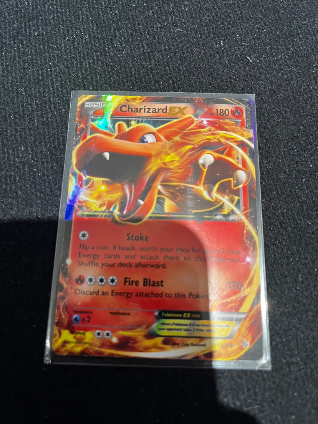 Pokémon TCG Charizard EX Trading Card