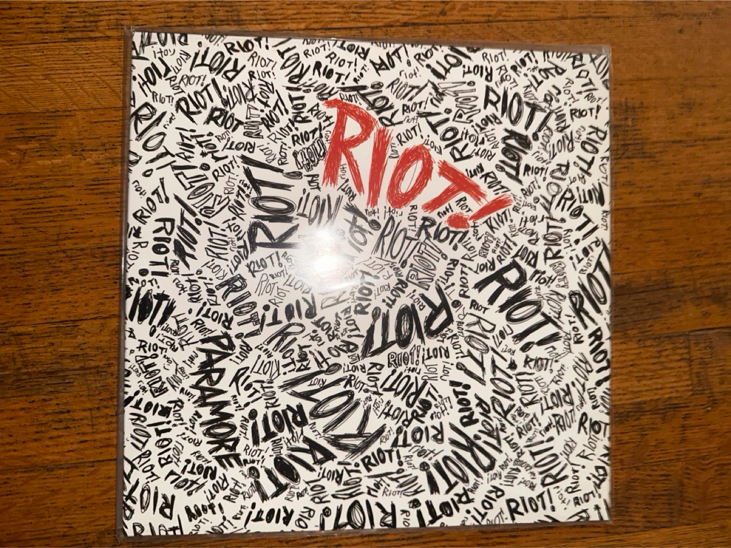 Riot! Paramore Vinyl Record