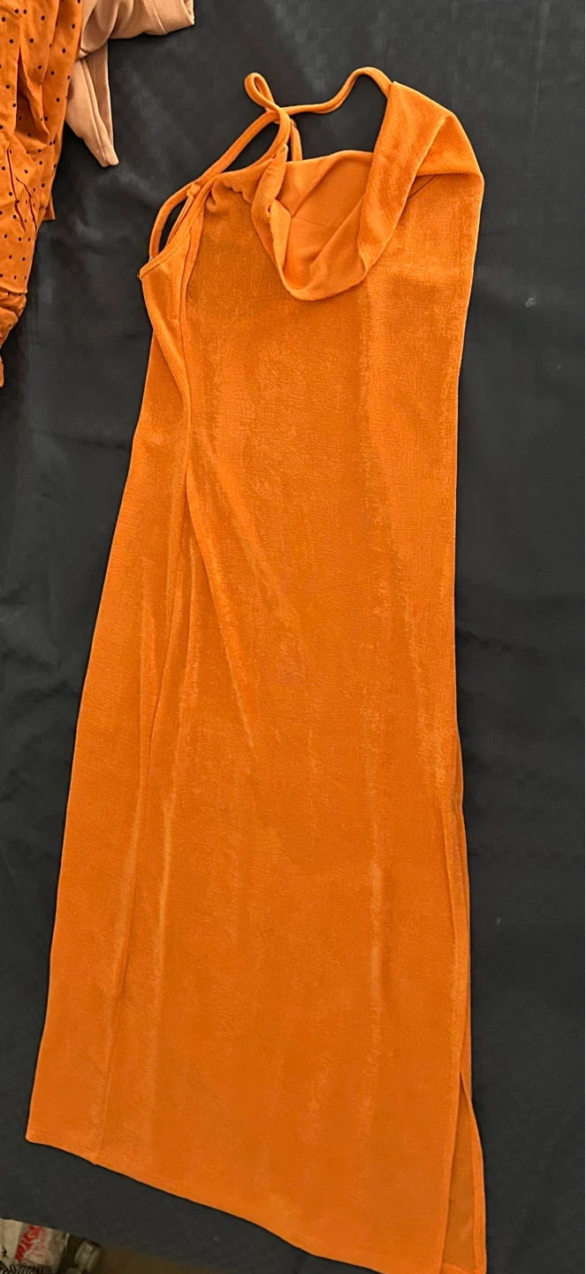 Orange Maxi Dress