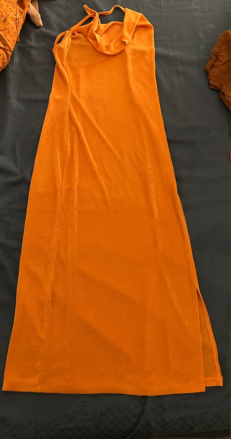 Orange Maxi Dress - photo 3