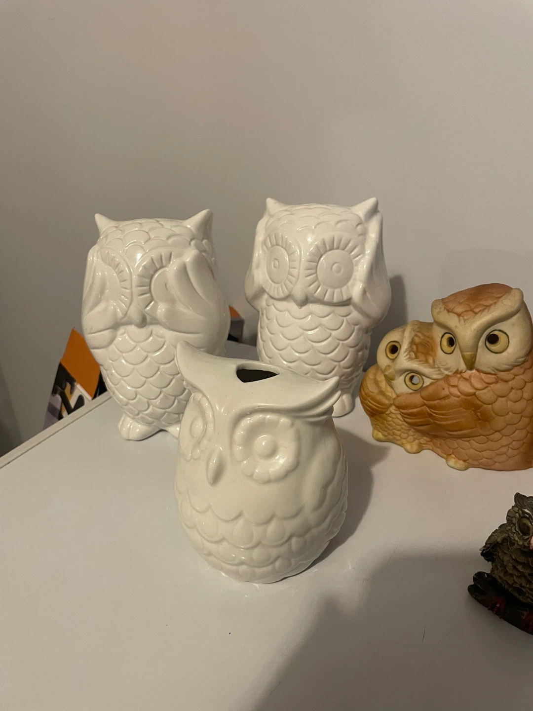 Assorted Decorative Owl Figurines - photo 2