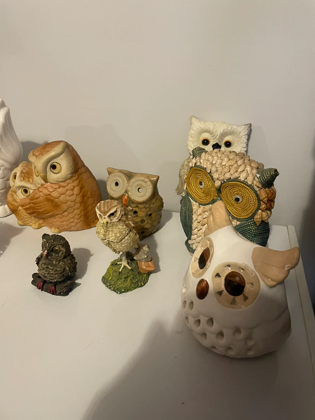 Assorted Decorative Owl Figurines - photo 3