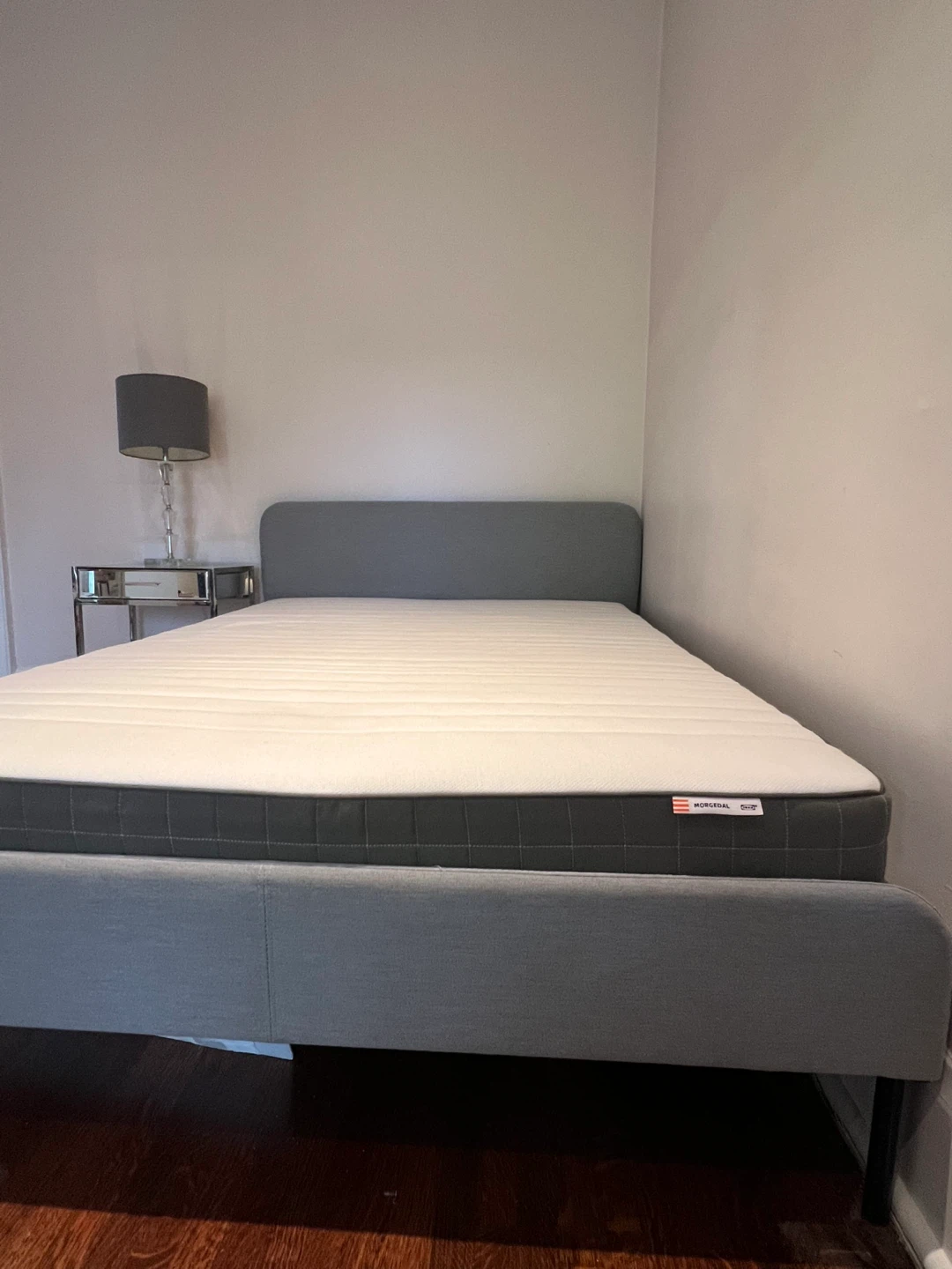 IKEA HAUGA Bed Frame with Mattress - photo 2