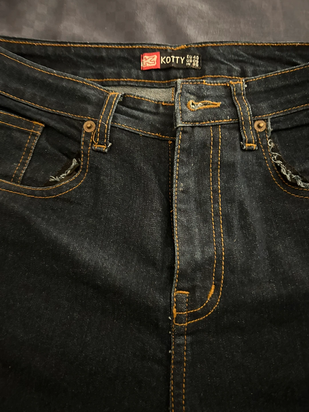 New Dark wide leg Jeans EU 40 / US 08 - photo 2