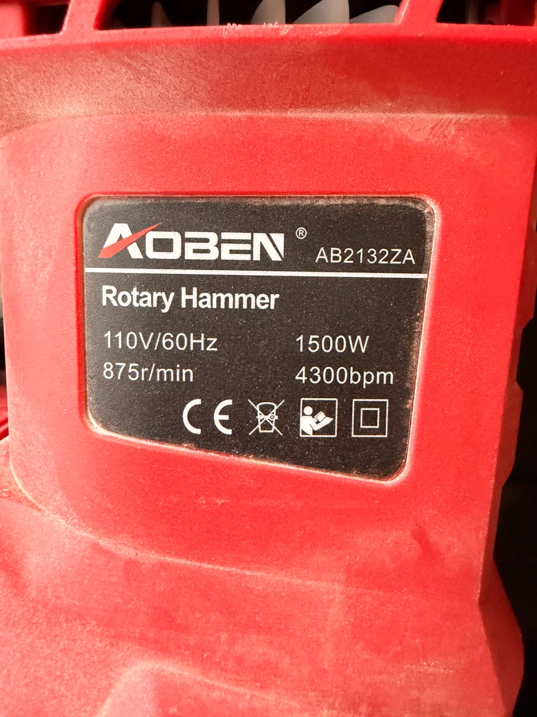 Aoben Rotary Hammer Drill AB2132ZA with Drill Bits - photo 3