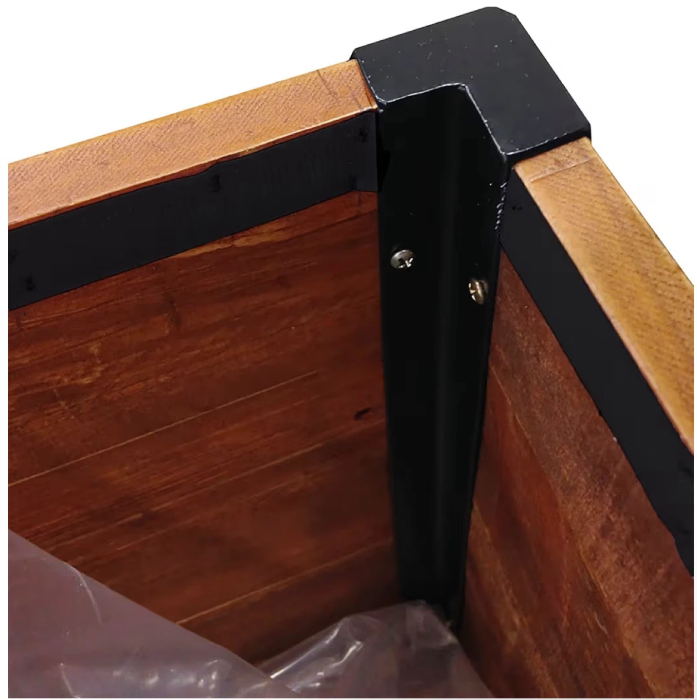 Grapevine Rectangular Planter Box - Natural Brown 37in - photo 3