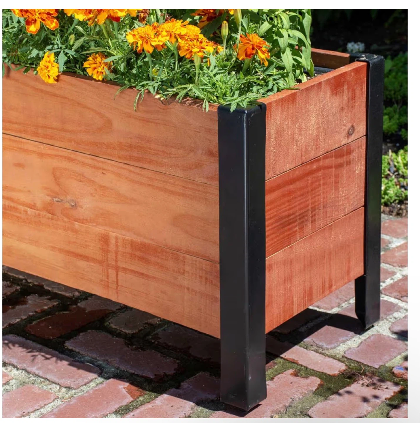 Grapevine Rectangular Planter Box - Natural Brown 37in - photo 5