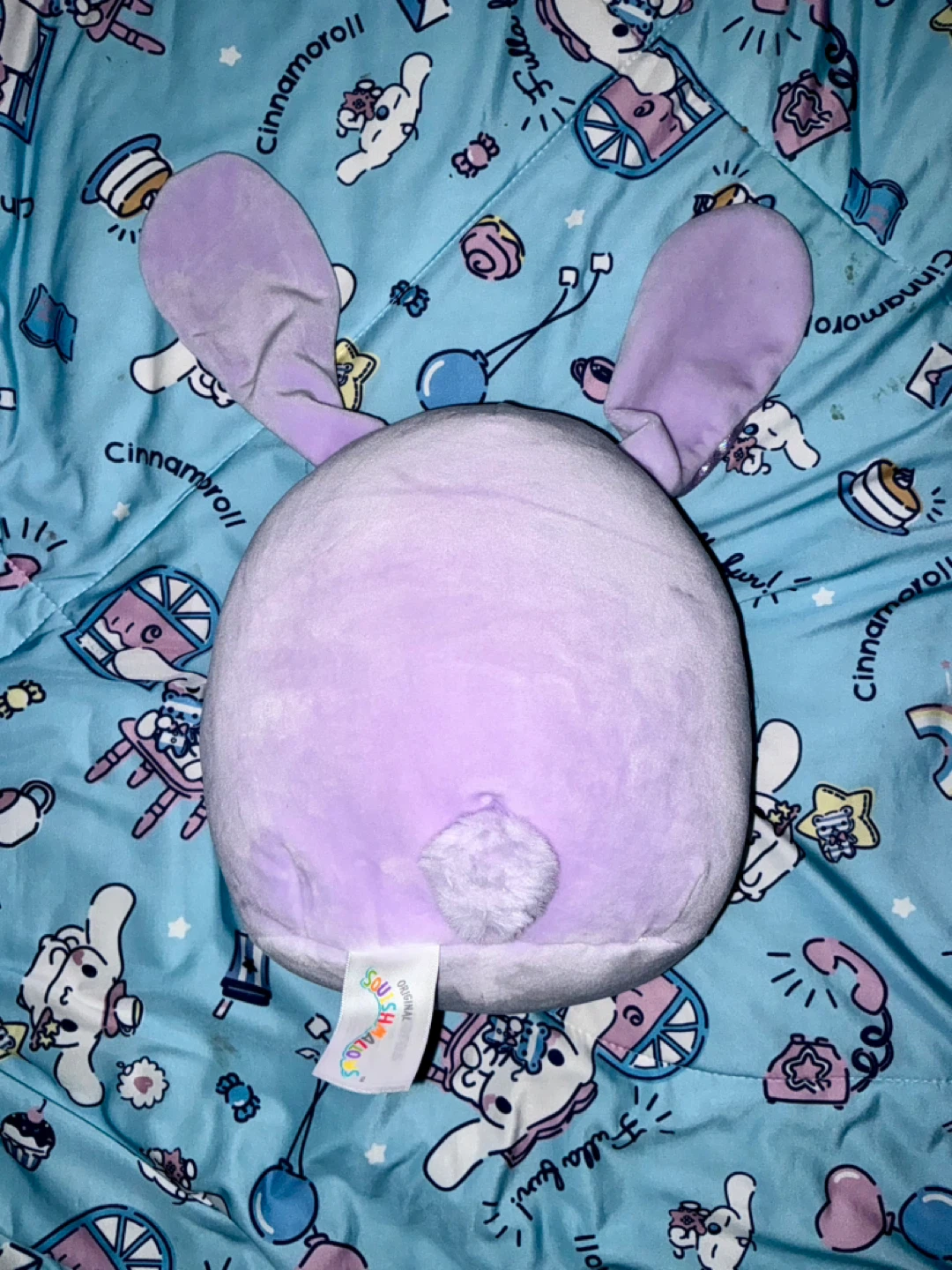 Squishmallows Purple Bunny Plush Toy - photo 2