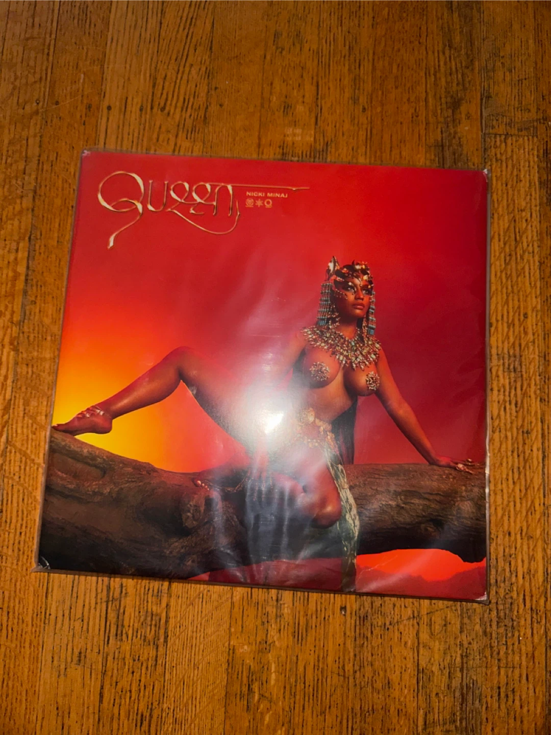 Nicki Minaj Queen Vinyl Record - Orange