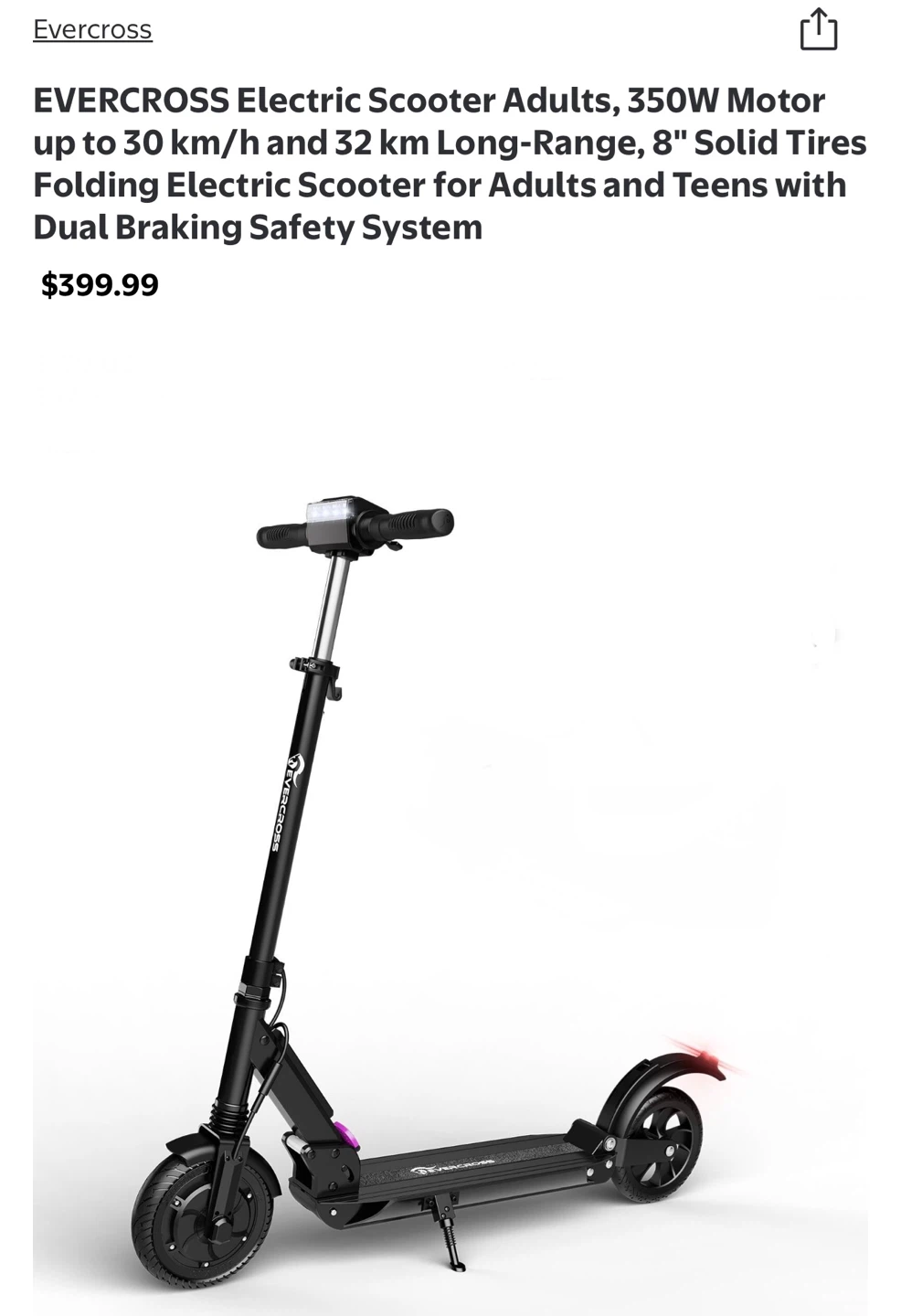 EVERCROSS Electric Scooter