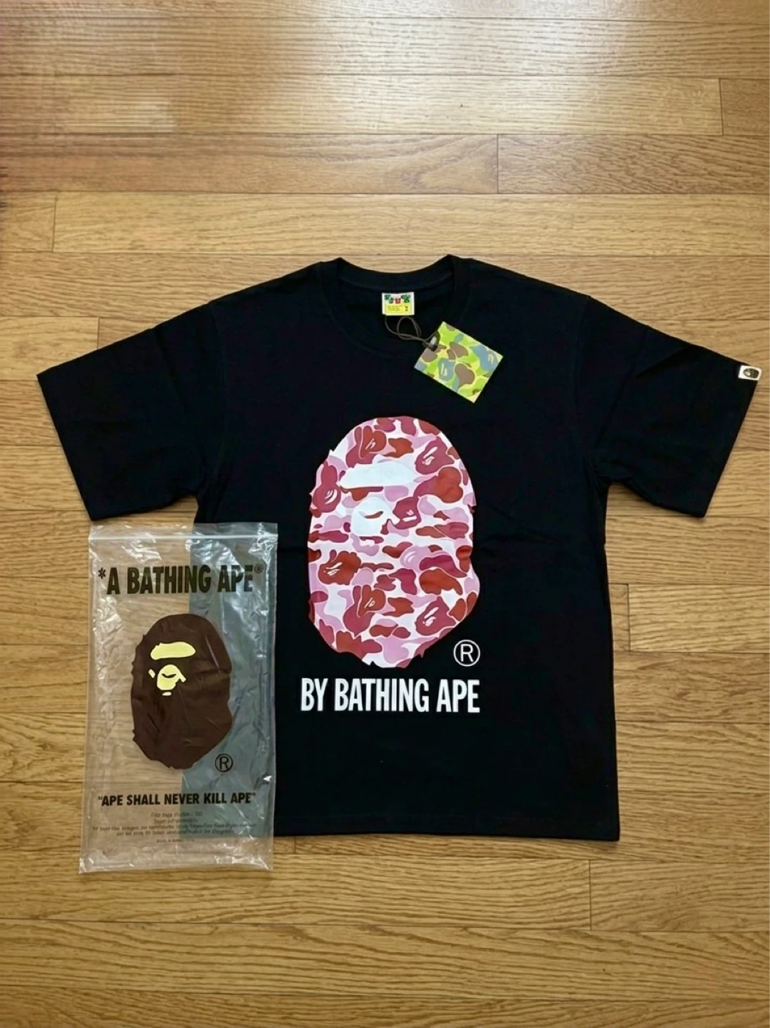 Bape Black pink camo T-Shirt