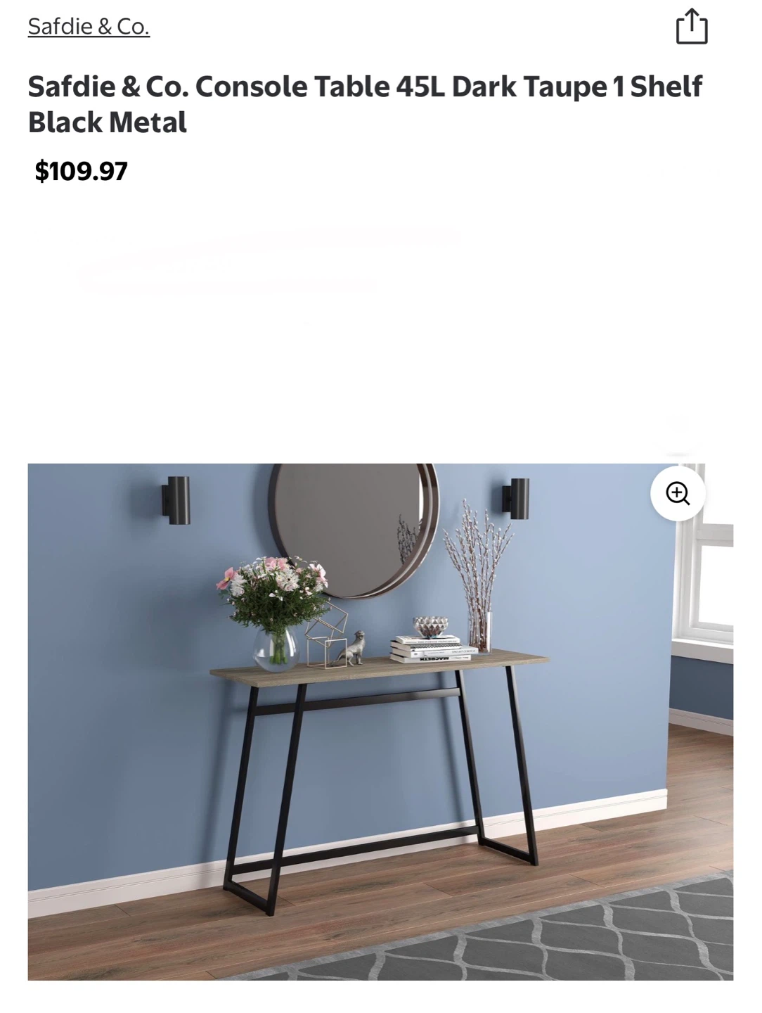 Console Tables