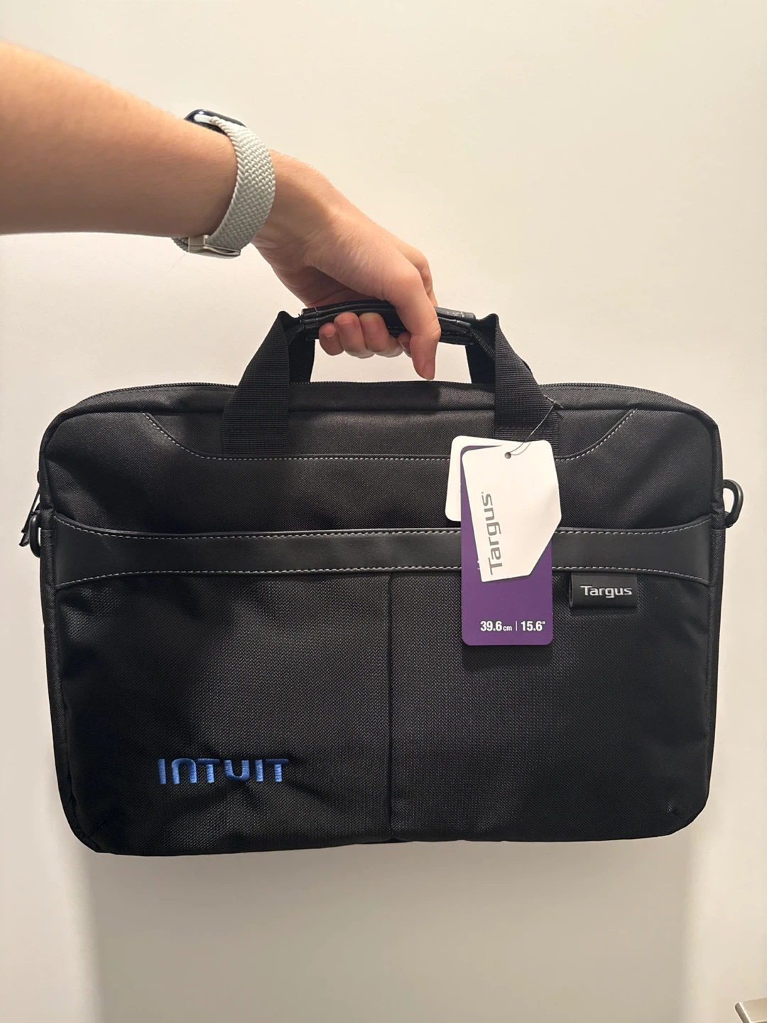 16” Black Laptop Case/Bag with Strap!