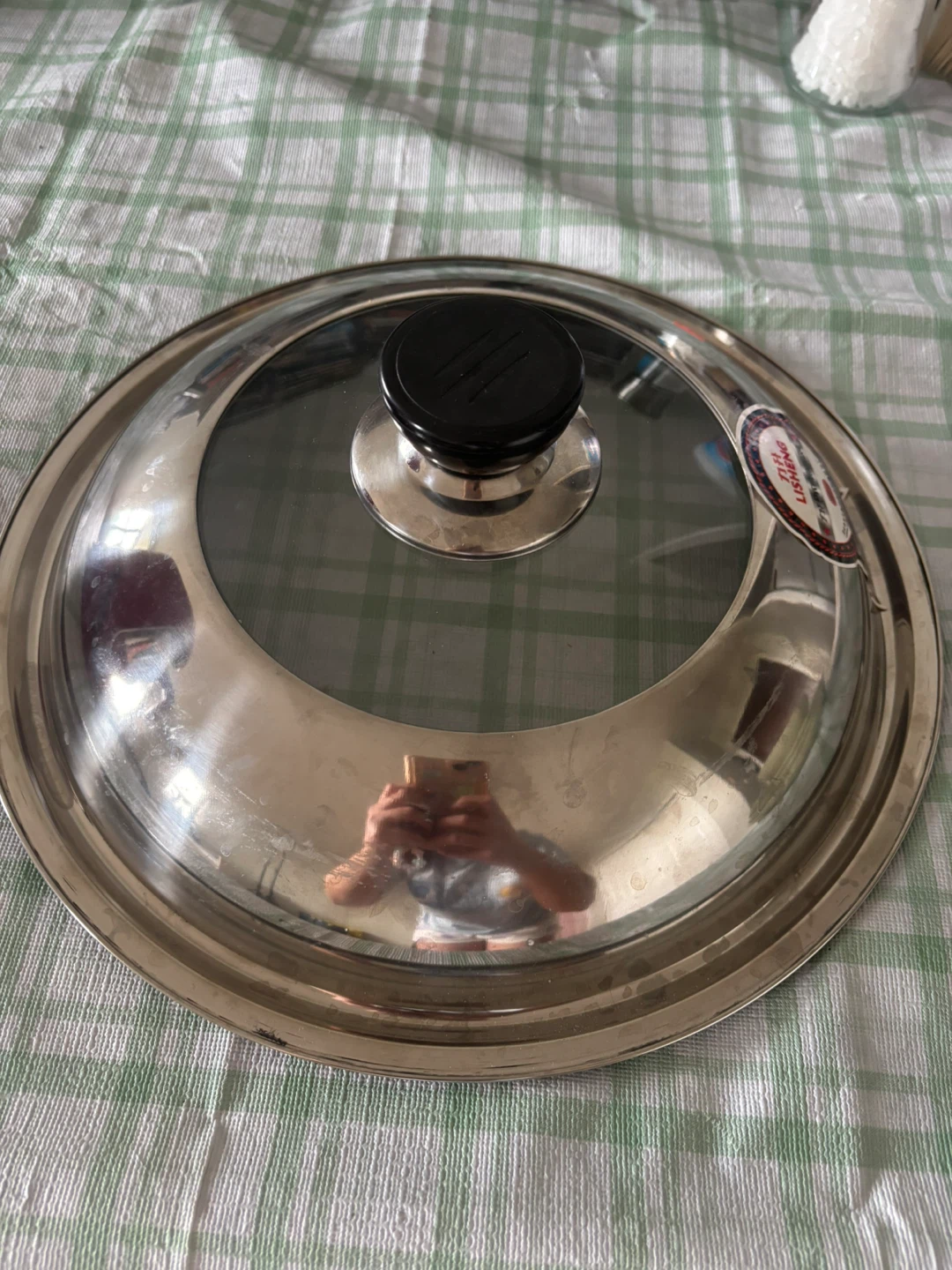 Stainless Steel Pot Lid with Glass Insert