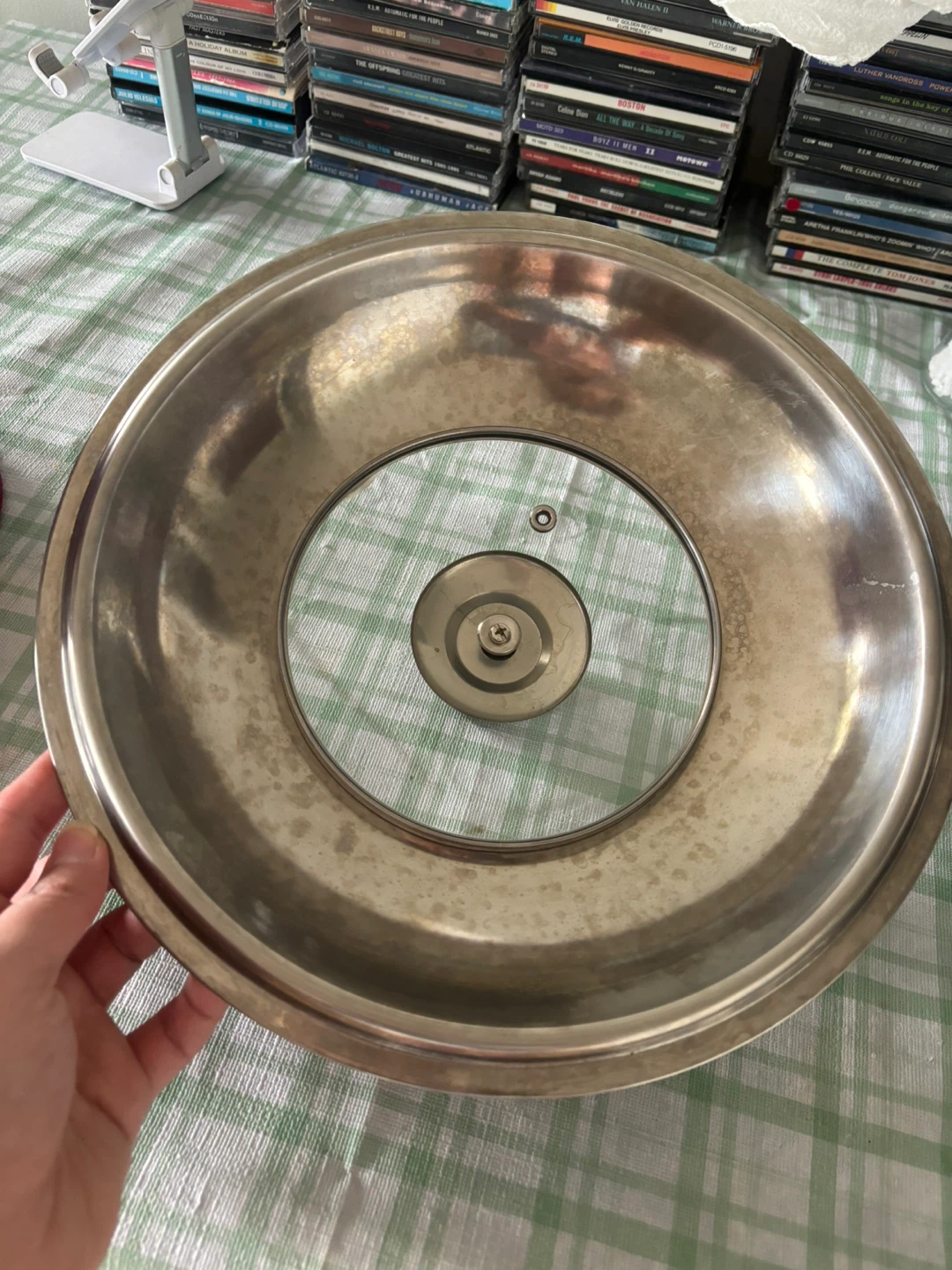 Stainless Steel Pot Lid with Glass Insert - photo 2