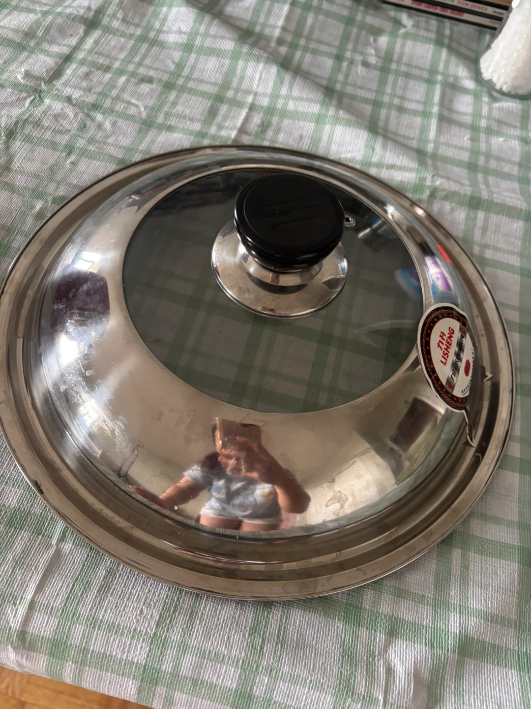 Stainless Steel Pot Lid with Glass Insert - photo 3