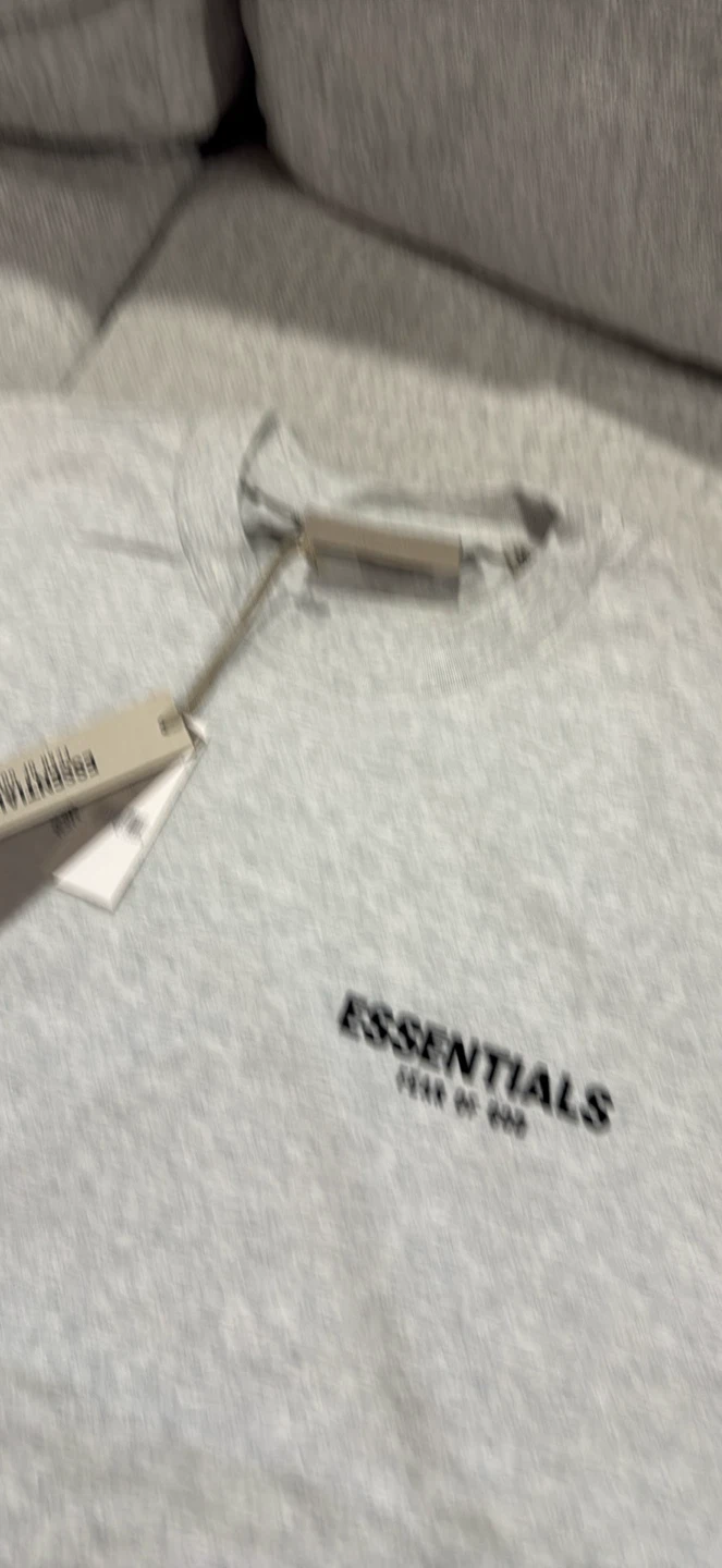 ESSENTIALS Fear of God T-Shirt - Grey - photo 2