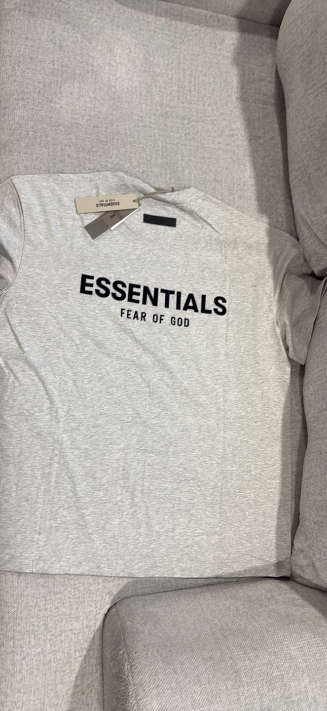 ESSENTIALS Fear of God T-Shirt - Grey - photo 3