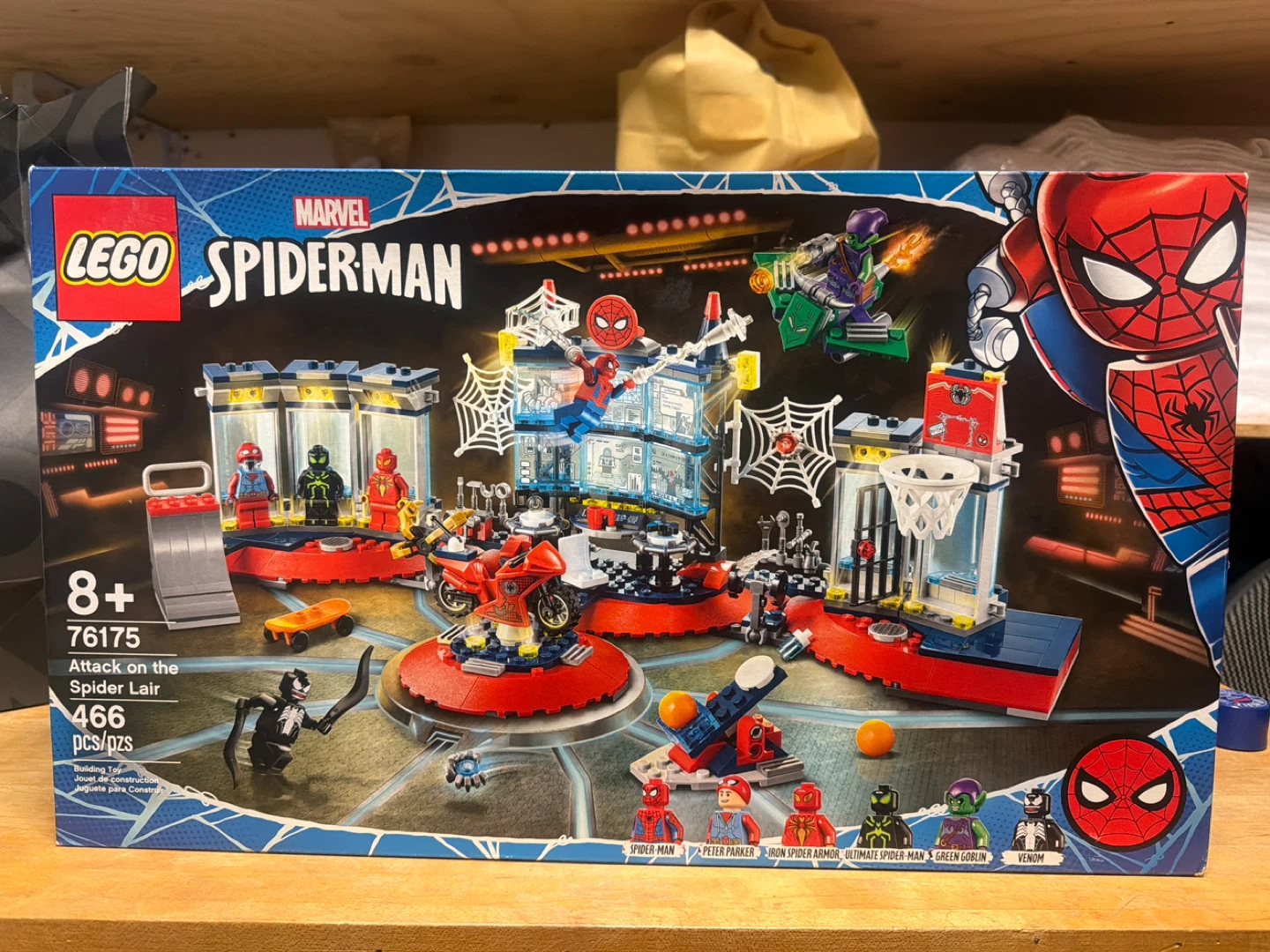 LEGO Marvel Spider-Man Attack on the Spider Lair 76175 - photo 2