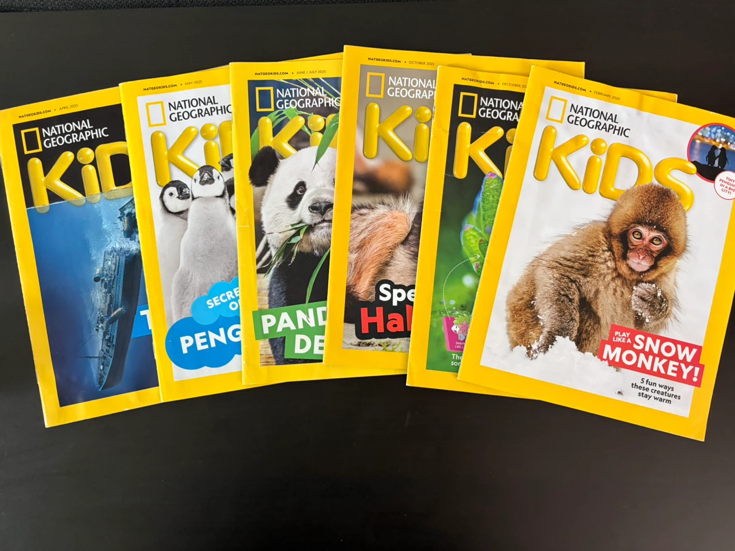 National Geographic Kids Magazines - Bundle of 6